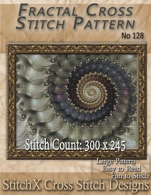 Fractal Cross Stitch Pattern - No. 128 by Stitchx