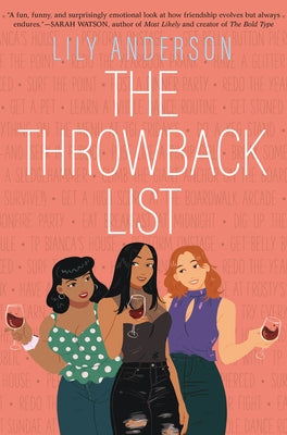 The Throwback List by Anderson, Lily