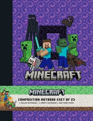 Minecraft Composition Notebook Set (Set of 2) by Insight Editions