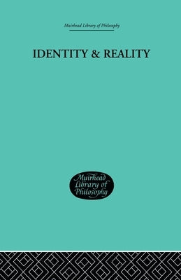 Identity & Reality by Meyerson Emile