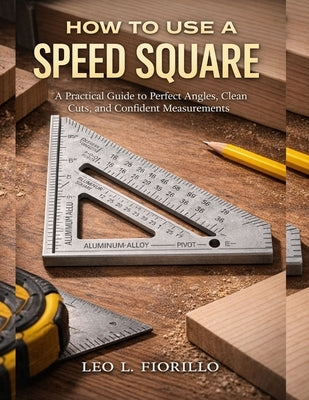 How To Use A Speed Square: A Practical Guide to Perfect Angles, Clean Cuts, and Confident Measurements by Fiorillo, Leo L.
