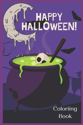 Happy Halloween Coloring Book: coloring book for kids perfect gift for Halloween by Jb, Taylor