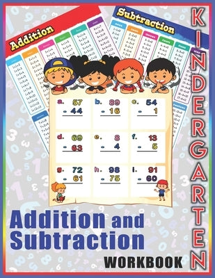 Addition and Subtraction Workbook Kindergarten: Big Book of Math Practice Addition and Subtraction Workbook Kindergarten Ages 3-10 (Coloring and Workb by Books, Rrssmm