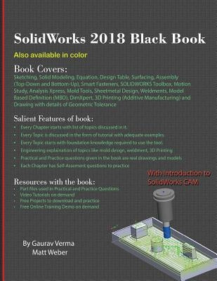 SolidWorks 2018 Black Book by Verma, Gaurav
