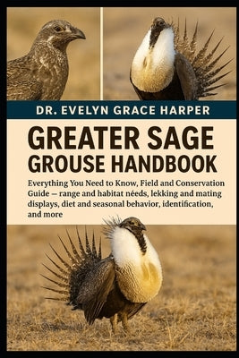 Greater Sage Grouse Handbook: Everything You Need to Know, Field and Conservation Guide - range and habitat needs, lekking and mating displays, diet a by Grace Harper, Evelyn