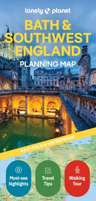 Lonely Planet Bath & Southwest England Planning Map by Planet, Lonely