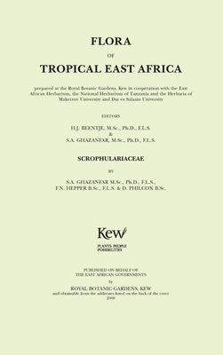 Flora of Tropical East Africa: Scrophulariaceae by Beentje, Henk