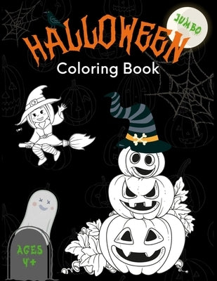 Jumbo Halloween Coloring Book by Coloring, Tini Prints