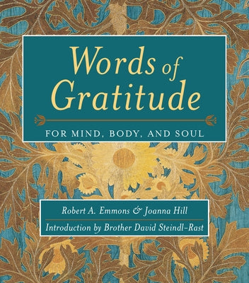 Words of Gratitude Mind Body & Soul by Emmons, Robert A.