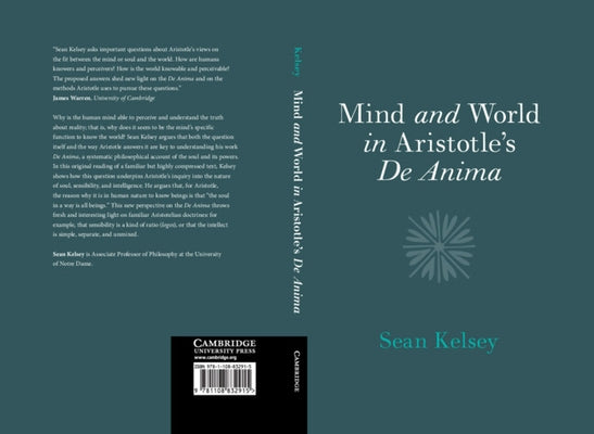 Mind and World in Aristotle's de Anima by Kelsey, Sean