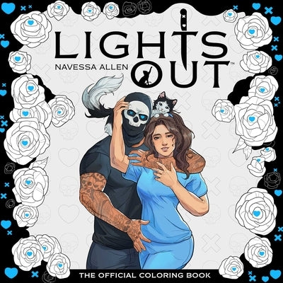 Lights Out: The Official Coloring Book: Page-Turning Scenes (and a Few Cat Cameos) from Navessa Allen's Into Darkness by Allen, Navessa