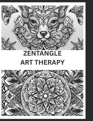 Zentangle the art therapy 80 pages by Jayakumar, Santhiya
