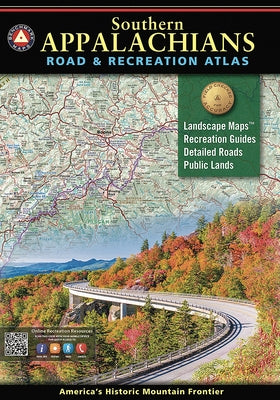 Southern Appalachians Road & Recreation Atlas by National Geographic Maps