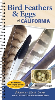 Bird Feathers & Eggs of California: Identify 40 Species of Common Backyard Birds by Panlasigui, Stephanie