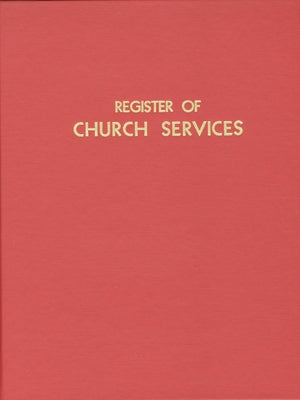 Register of Church Services: #400 by Church Publishing