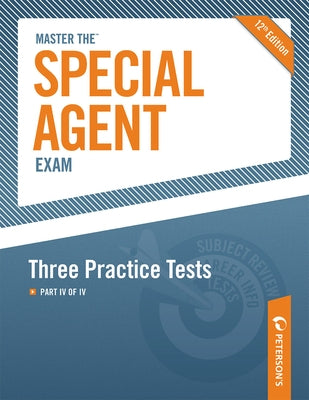 Master the Special Agent Exam by Peterson's