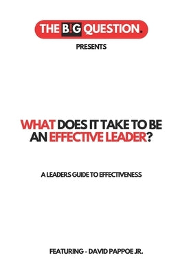 What Does It Take to Be an Effective Leader?: A Leaders Guide to Effectiveness by Pappoe, David, Jr.