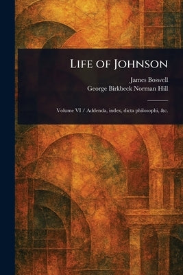 Life of Johnson by Boswell, James