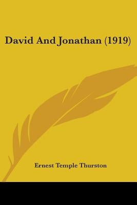 David And Jonathan (1919) by Thurston, Ernest Temple