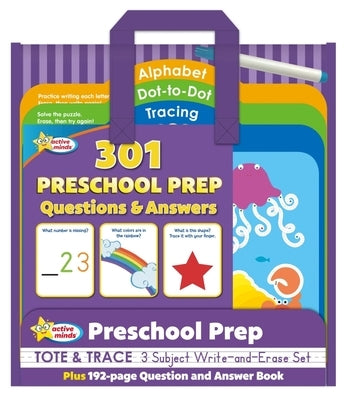 Active Minds Preschool Prep Tote and Trace by Sequoia Children's Publishing