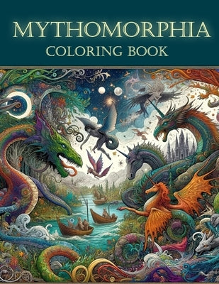 Mythomorphia Coloring Book: Where Each Page Transforms Before Your Eyes, Revealing a Fantastical Fusion of Myth and Morphology, Awaiting Your Arti by Dunn Art, Estelle