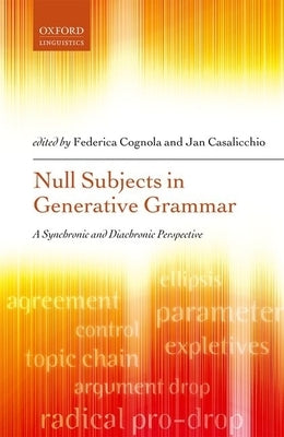 Null Subjects in Generative Grammar C by Cognola, Casalicchio
