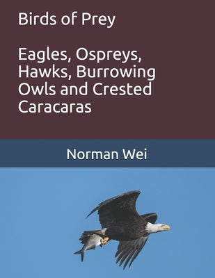 Birds of Prey: Eagles, Ospreys, Hawks, burrowing owls and crested caracaras by Wei, Norman