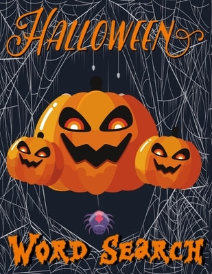 Halloween Word Search: Activity Themed Book for Kids Ages 8-12 Original Spooky Puzzle Book by Publishing, Comni's Art