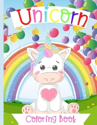 Unicorn Coloring Book: Very Cute Unicorn coloring Book for Kids ages 4-8 by Dawsson, Greer