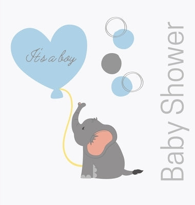 Welcome baby boy, baby shower guest book (Hardback) by Bell, Lulu and