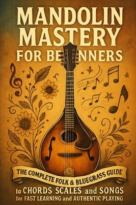 Mandolin Mastery for Beginners: The Complete Folk & Bluegrass Guide to Chords, Scales, and Songs for Fast Learning and Authentic Playing by Rhea, Alexander
