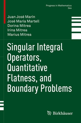 Singular Integral Operators, Quantitative Flatness, and Boundary Problems by Marín, Juan José