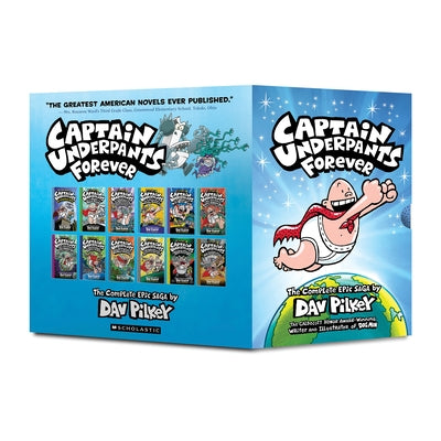 Captain Underpants Forever (Captain Underpants #1-12 Full-Color Boxed Set) by Pilkey, Dav