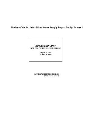 Review of the St. Johns River Water Supply Impact Study: Report 1 by National Research Council