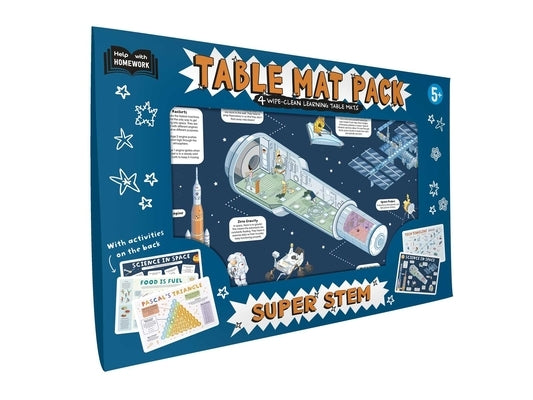 Help with Homework Super Stem Table Mat Pack: For Ages 5 & Up by Igloobooks