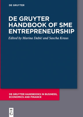 de Gruyter Handbook of SME Entrepreneurship by Dabic, Marina