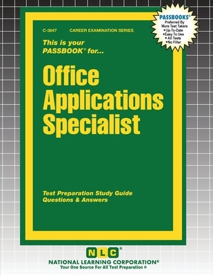 Office Applications Specialist by Passbooks