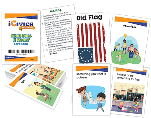 Icivics: What Does It Mean? Game Cards by Multiple Authors
