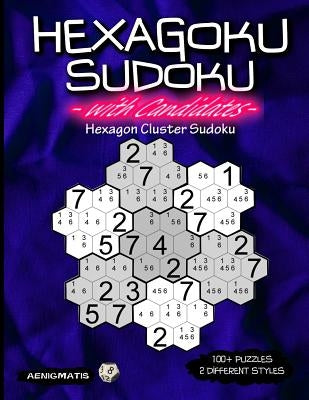 Hexagoku Sudoku with Candidates: Hexagon Cluster Sudoku by Aenigmatis