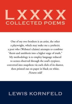 LXXXX Collected Poems by Kornfeld, Lewis