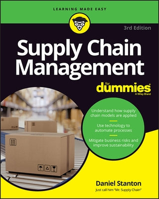 Supply Chain Management for Dummies by Stanton, Daniel