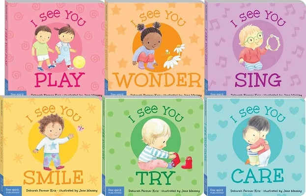 I See You Board Books Complete Series 6-Book Set by Farmer Kris, Deborah
