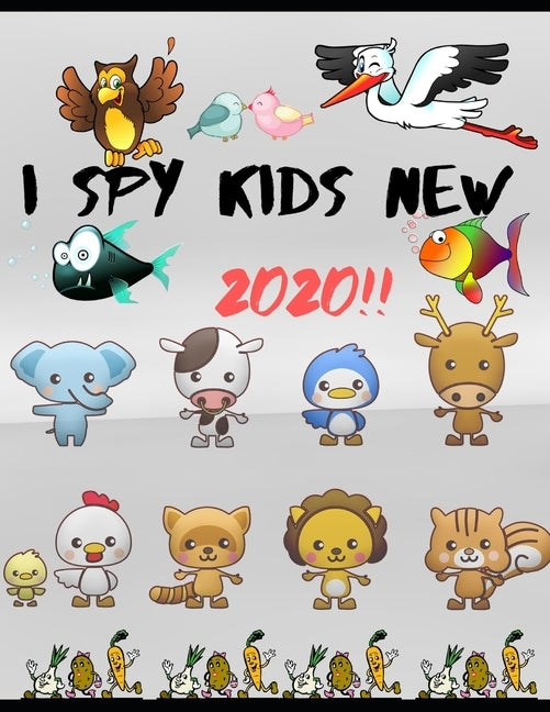 I Spy Kids New 2020: Fun game for " Age 2-5 " by Sam Jo