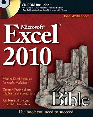Excel 2010 Bible [With CDROM] by Walkenbach, John