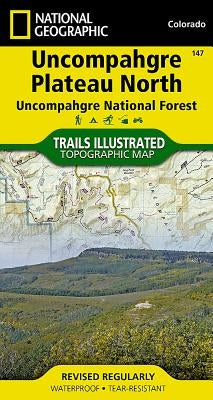 Uncompahgre Plateau North Map [Uncompahgre National Forest] by National Geographic Maps