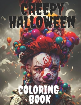 Creepy Halloween coloring book by Michigan, Kartas
