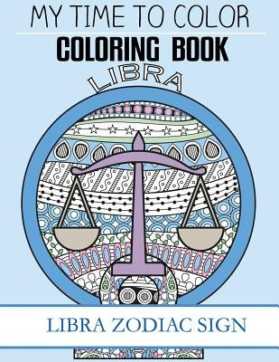 Libra Zodiac Sign - Adult Coloring Book by Douglas, Jeff