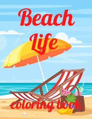 Beach coloring book: An Adult Coloring Book Featuring Fun and Relaxing Beach Vacation Scenes, Peaceful Ocean Landscapes and Beautiful Summe by Marie, Annie