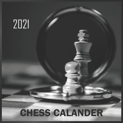 2021 chess calander: Chess by Paper Yc, Red Print