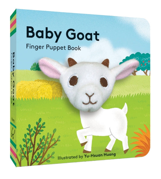 Baby Goat: Finger Puppet Book: (Best Baby Book for Newborns, Board Book with Plush Animal) by Chronicle Books